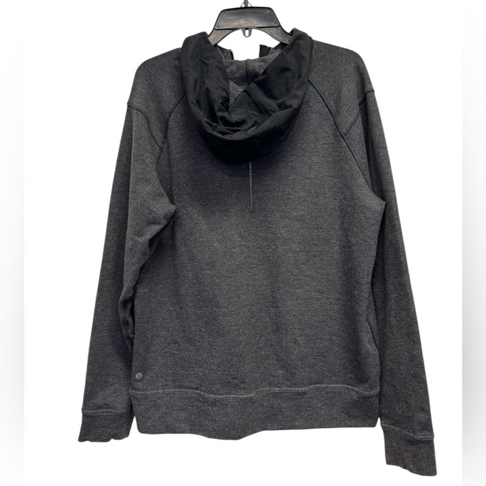 Lululemon athletica Men's Gray Zip-Up Hoodie Large - Picture 2 of 6